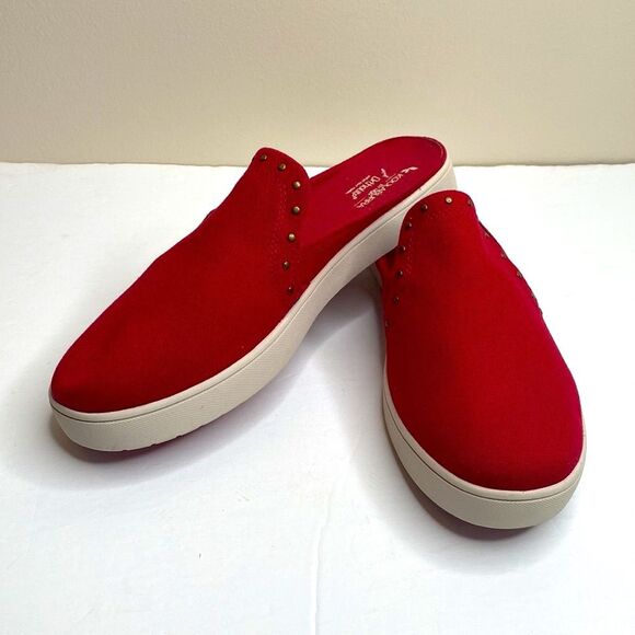 Koolaburra By Ugg Darcee Backless Slide On Canvas Sneaker  Shoe Size 10 - Picture 3 of 9